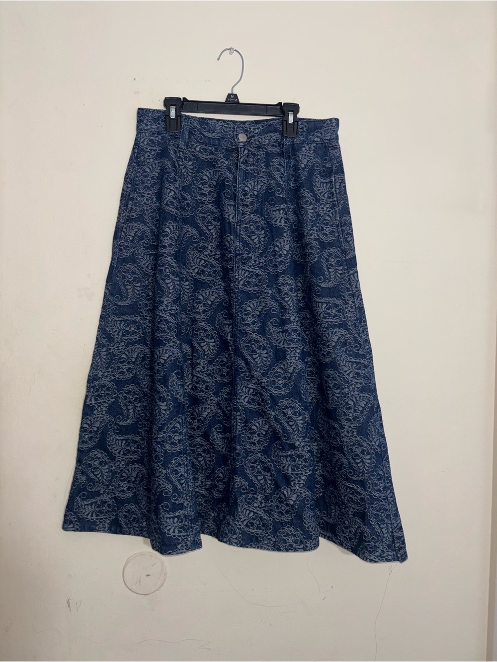 Free Assembly Cotton Denim Midi
Skirt Size 4